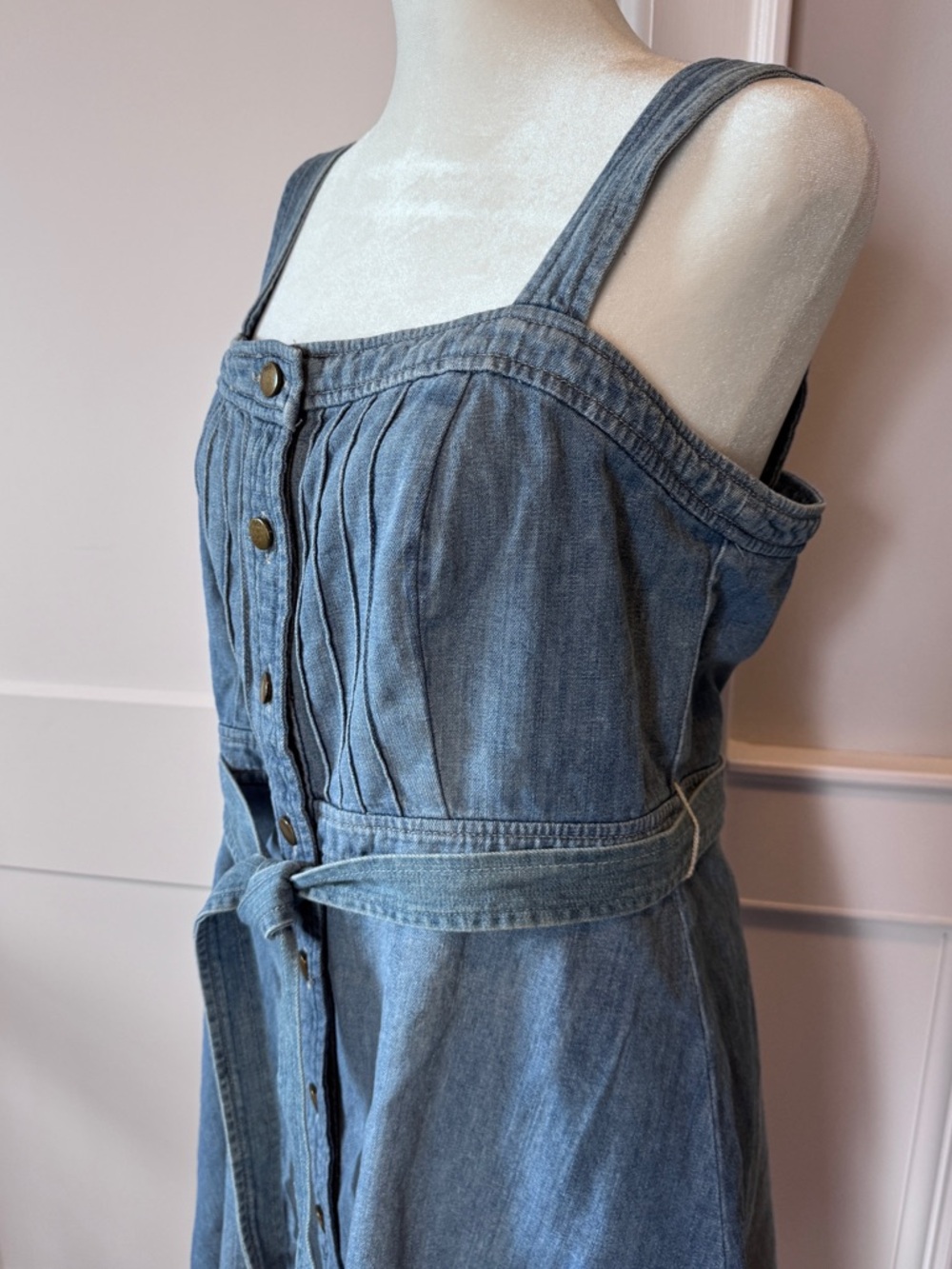 Gap 1969* Vintage Denim Dress - Picture 3 of 10
